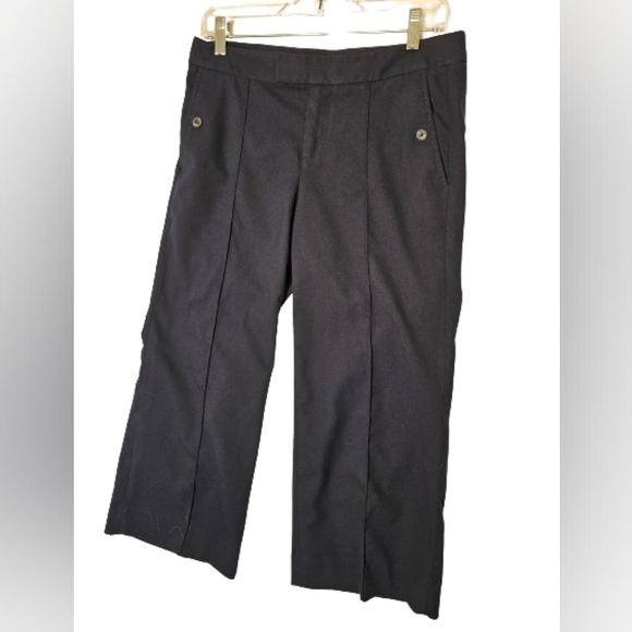 Banana Republic Pants - Banana Republic Navy Cropped Dress Pants Women's Size 2